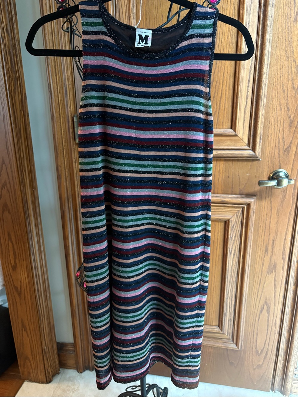 Vintage Missoni Striped mini dress